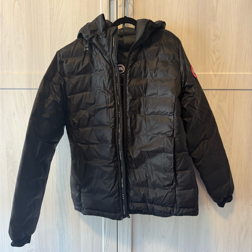 Black Puffer Jacket with Hood